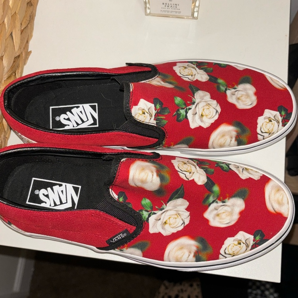 Never worn limited edition Vans